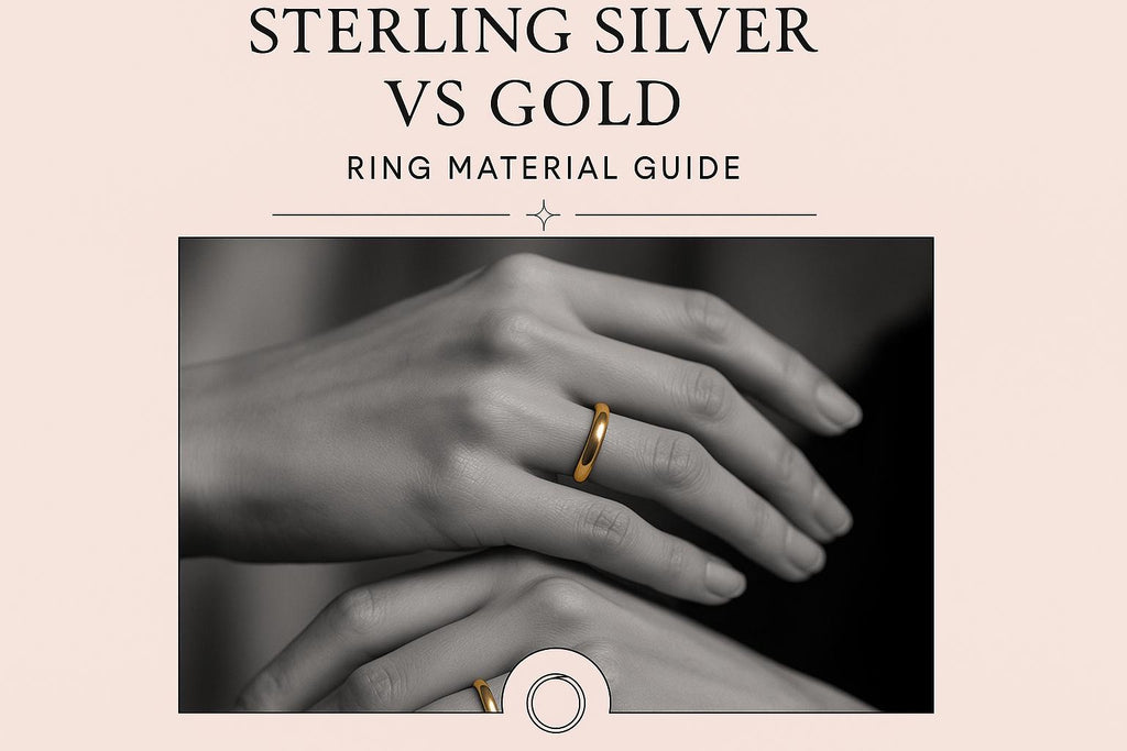Sterling Silver vs Gold: Ring Material Guide