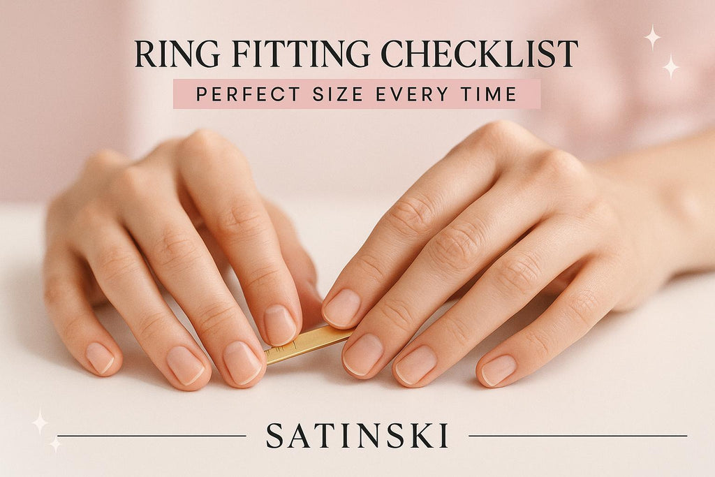 Ring Fitting Checklist: Perfect Size Every Time