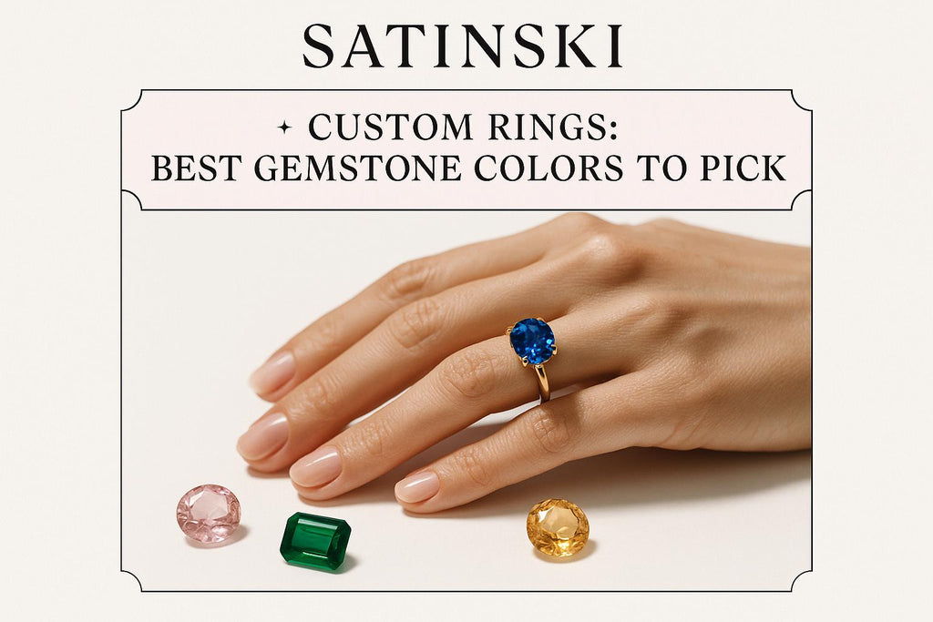 Custom Rings: Best Gemstone Colors to Pick