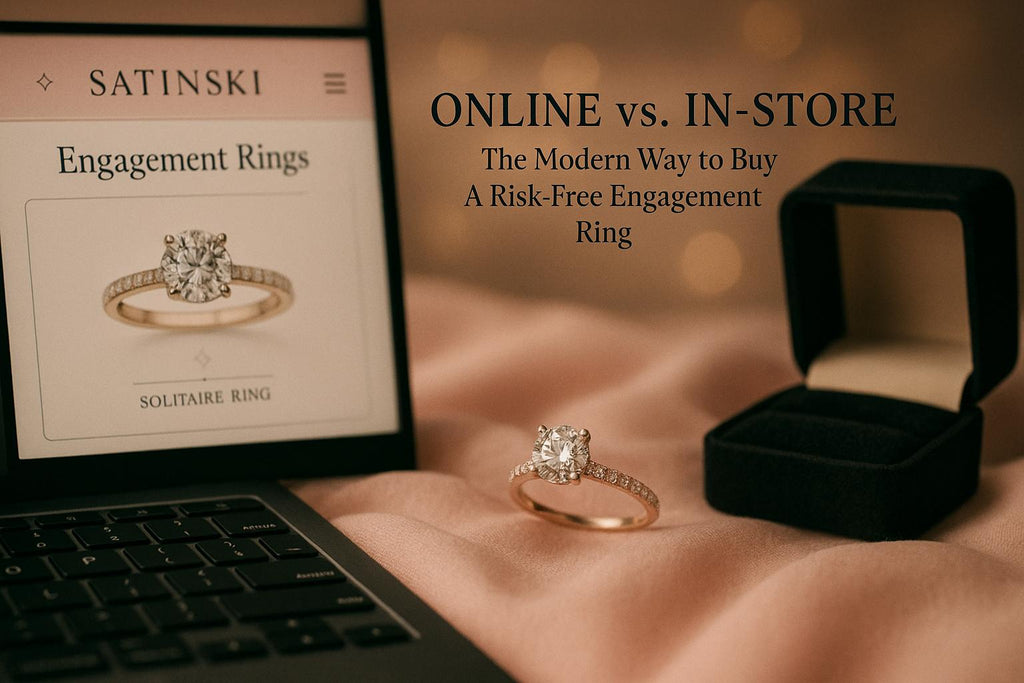 Online vs. In-Store: The Modern Way to Buy a Risk-Free Engagement Ring