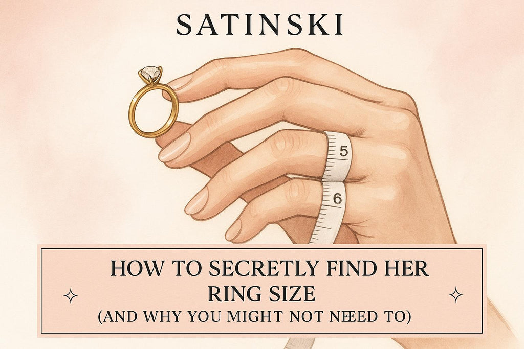 How to Secretly Find Her Ring Size (And Why You Might Not Need To)