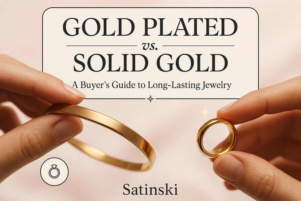 Gold Plated vs. Solid Gold: A Buyer's Guide to Long-Lasting Jewelry