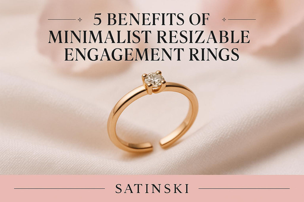 5 Benefits of Minimalist Resizable Engagement Rings – Satinski
