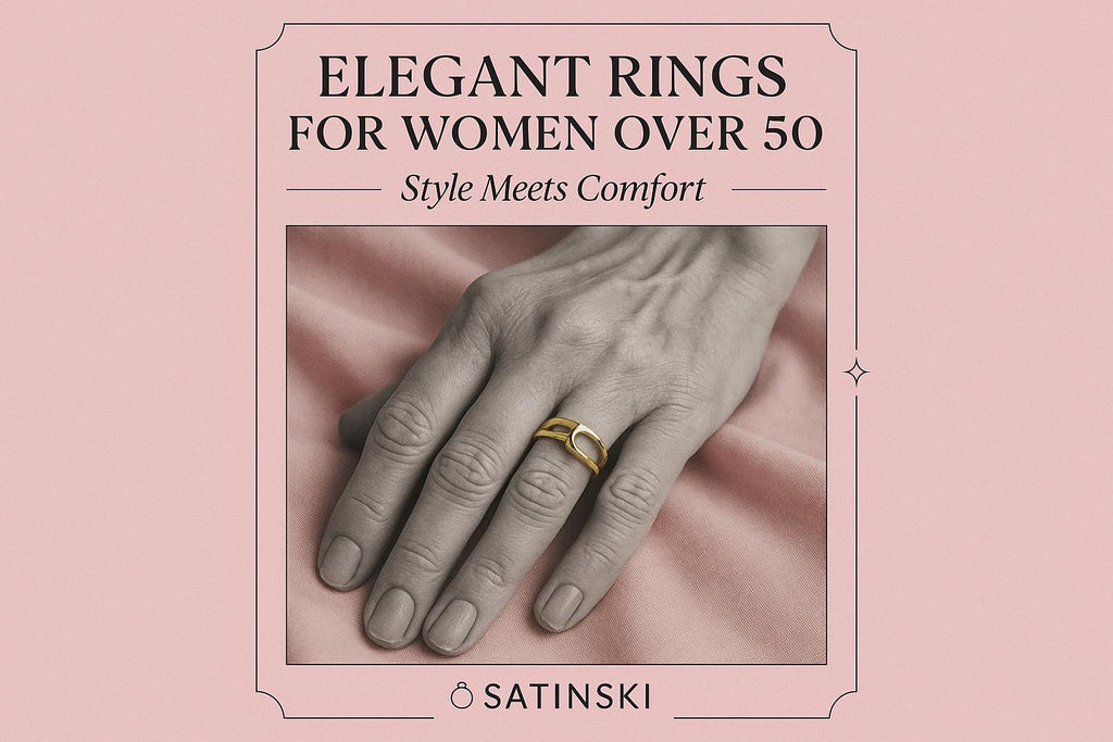 Elegant Rings for Women Over 50: Style Meets Comfort