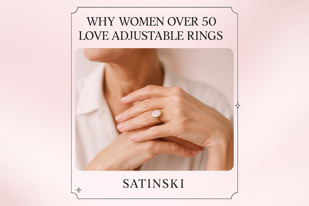 Best Adjustable Rings for Women Over 50 | Satinski