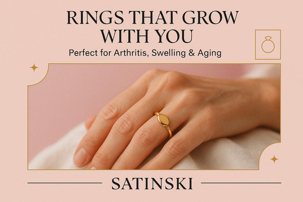 Rings That Grow With You: Perfect for Arthritis, Swelling & Aging