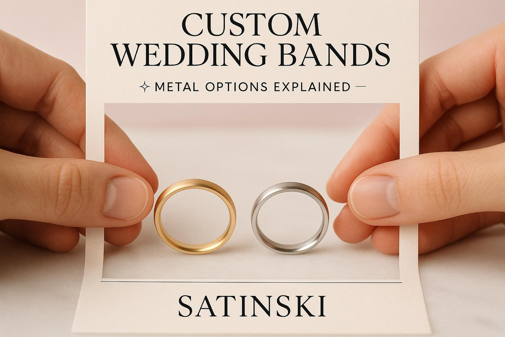 Custom Wedding Bands: Metal Options Explained