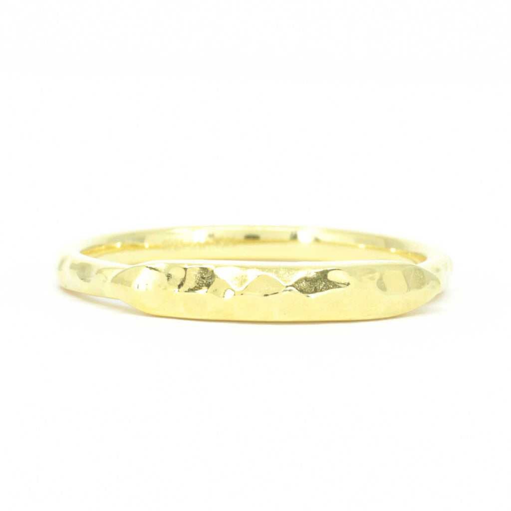 Allring Wave – Textured Resizable Band for Women | Organic Hammered Finish