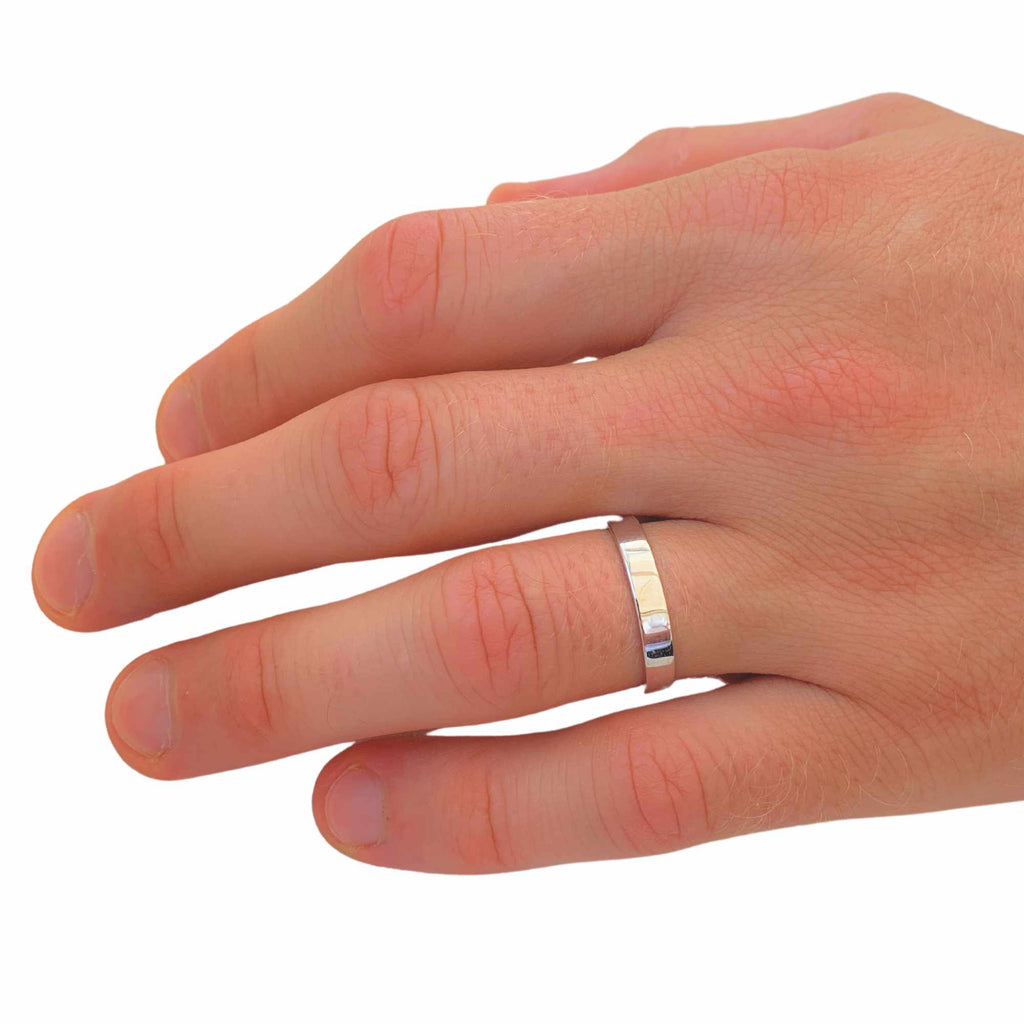 Allring Men's Wedding Band - Gold Resizable Wedding Ring