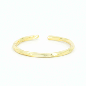 Dainty Open Sterling Silver Ring Resizable Band by Satinski