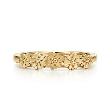 Allring - Resizable Blossom Flower Stacking Ring for Women by Satinski