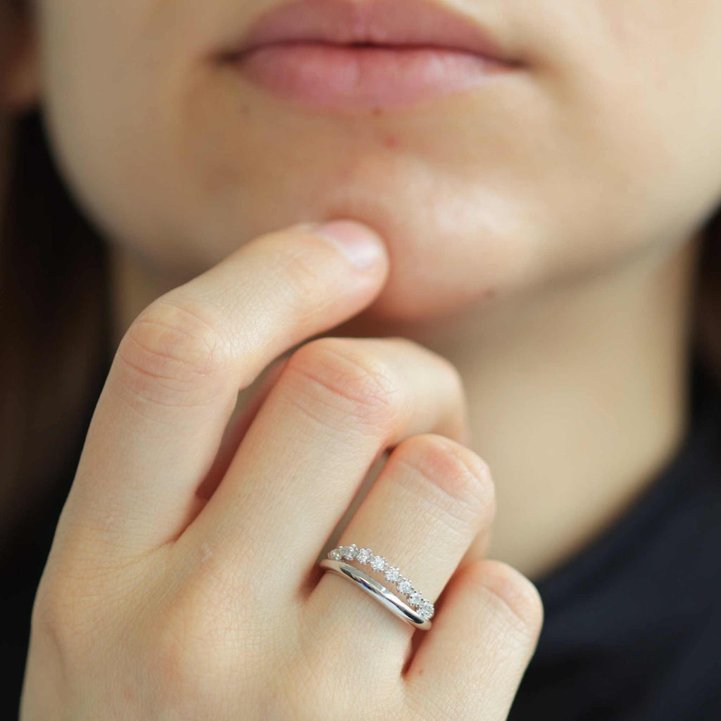 Stacking Rings Set, Stackable Rings, Midi, Knuckle
