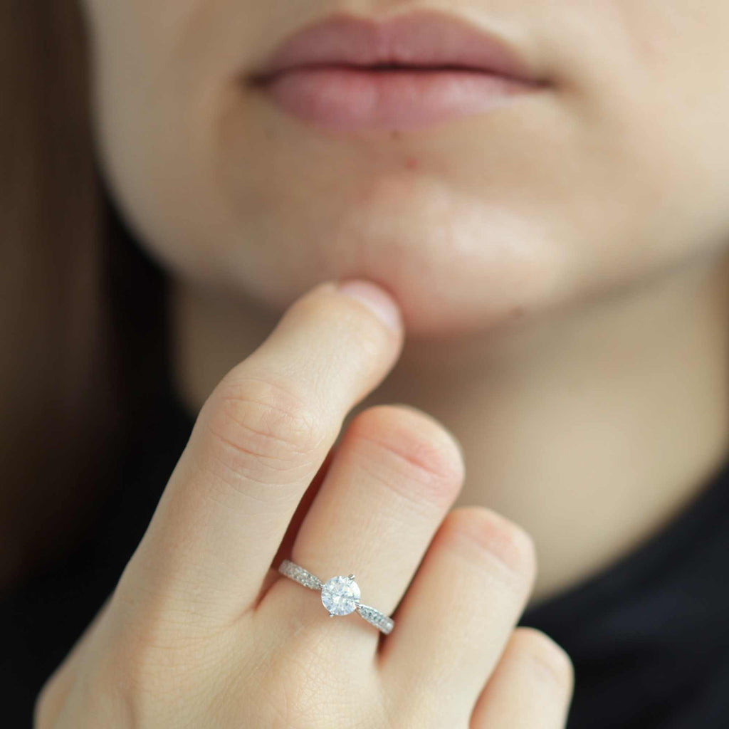 Matching Rings Resizable GENUINE WOMEN ENGAGEMENT RINGS | UNIQUE PROMISE RINGS | RESIZABLE RINGS ...