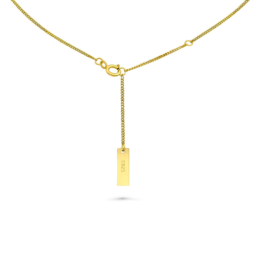 Satinski gold-plated silver coin pendant necklace