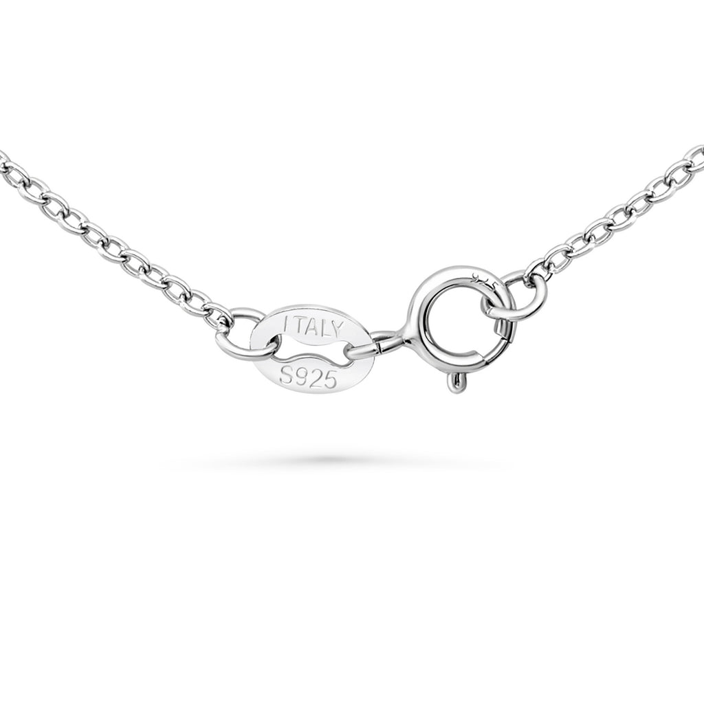 Satinski silver crystal snowflake star pendant