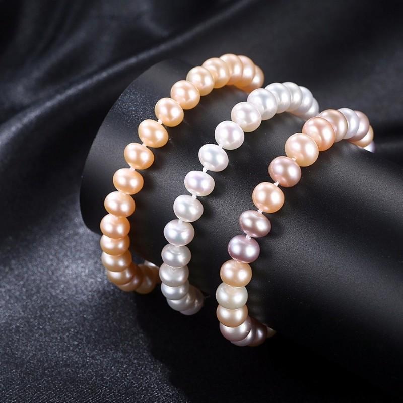 Satinski freshwater pearl bracelet